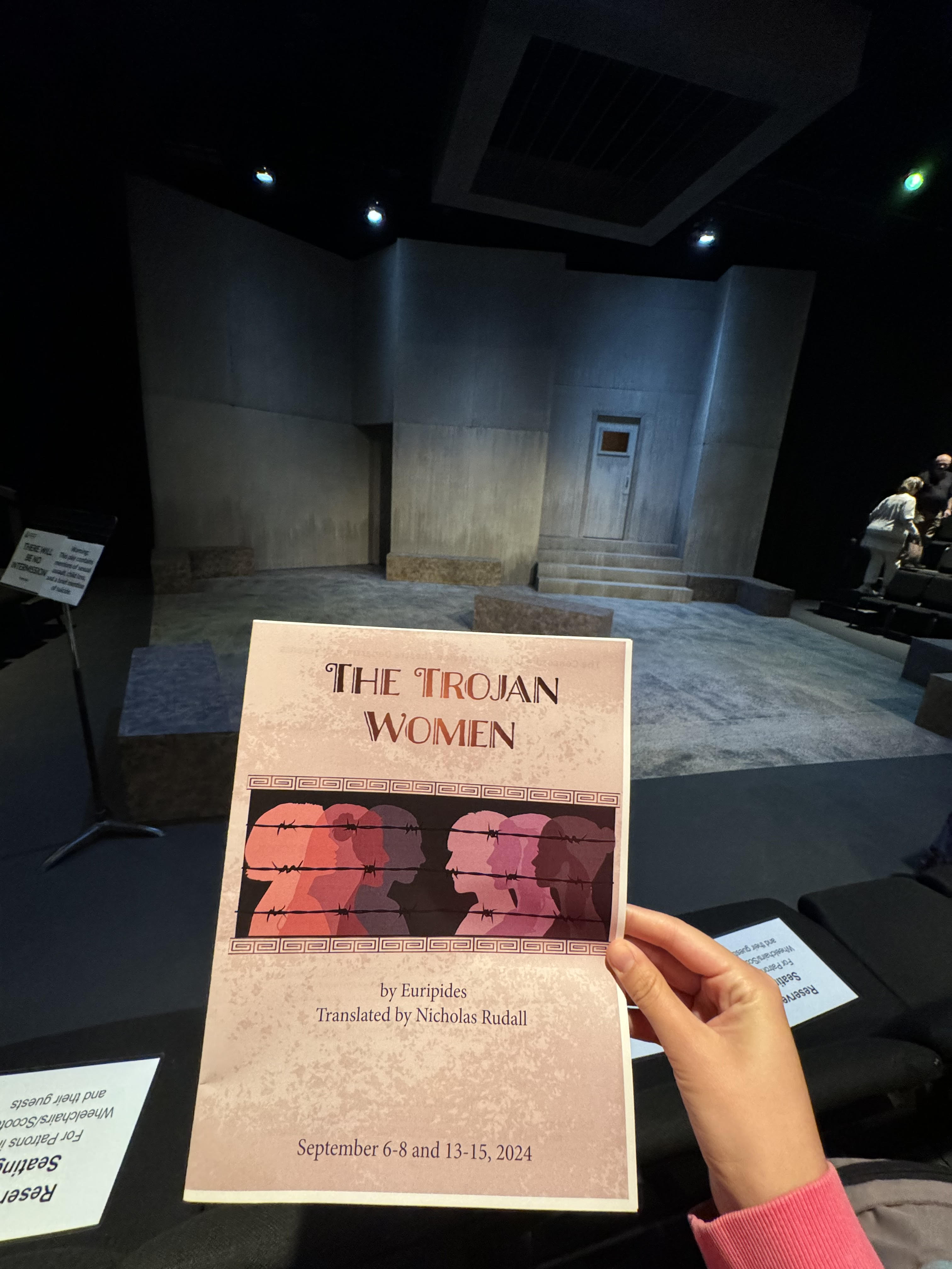 Trojan Women Playbill